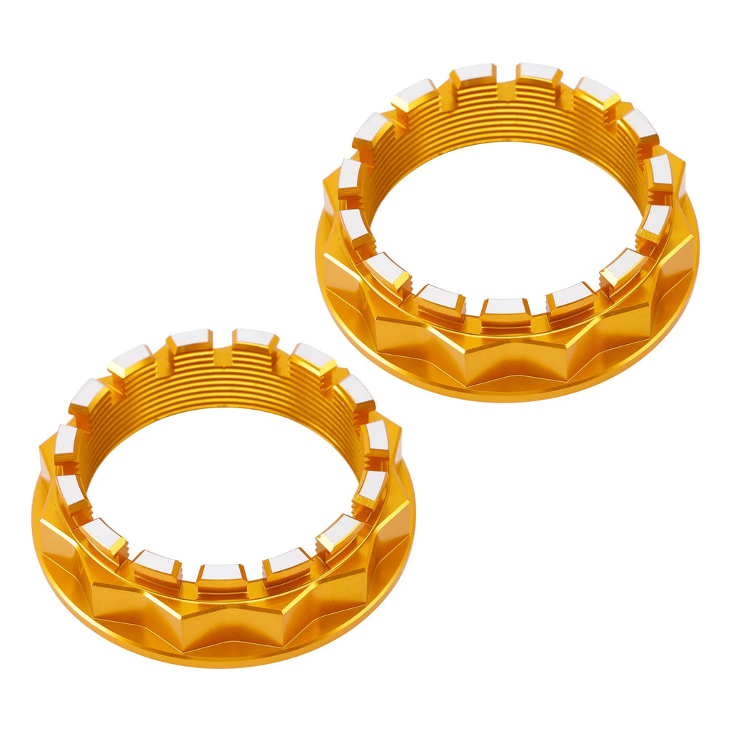 Set of 4 Gold Rear Wheel Nuts for Ducati Streetfighter Multistrada Diavel (SS939/950)