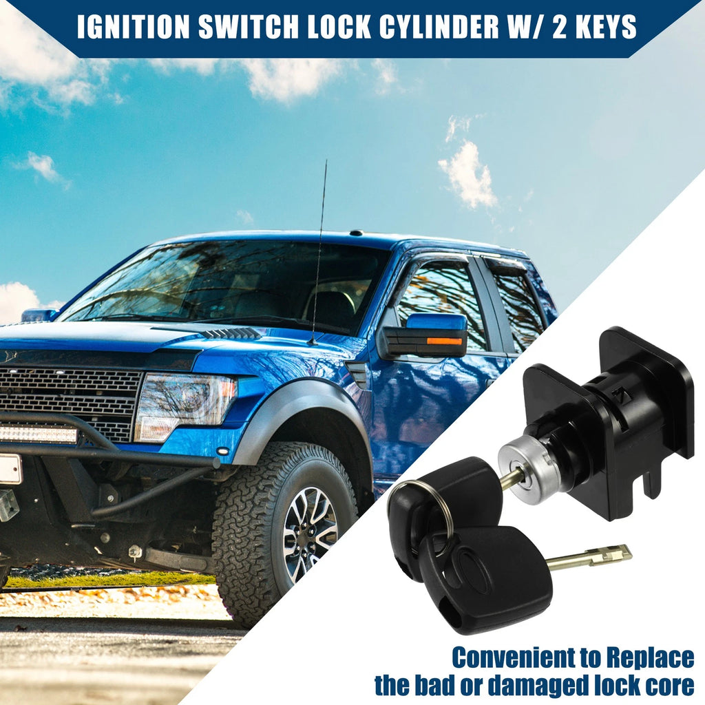 Ignition Lock Cylinder Door Lock Key Set for Ford Transit Connect (2010–2013)