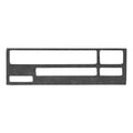 CD Button Panel Cover Trim for BMW 3 Series E36 (1994–1996) Suede Black