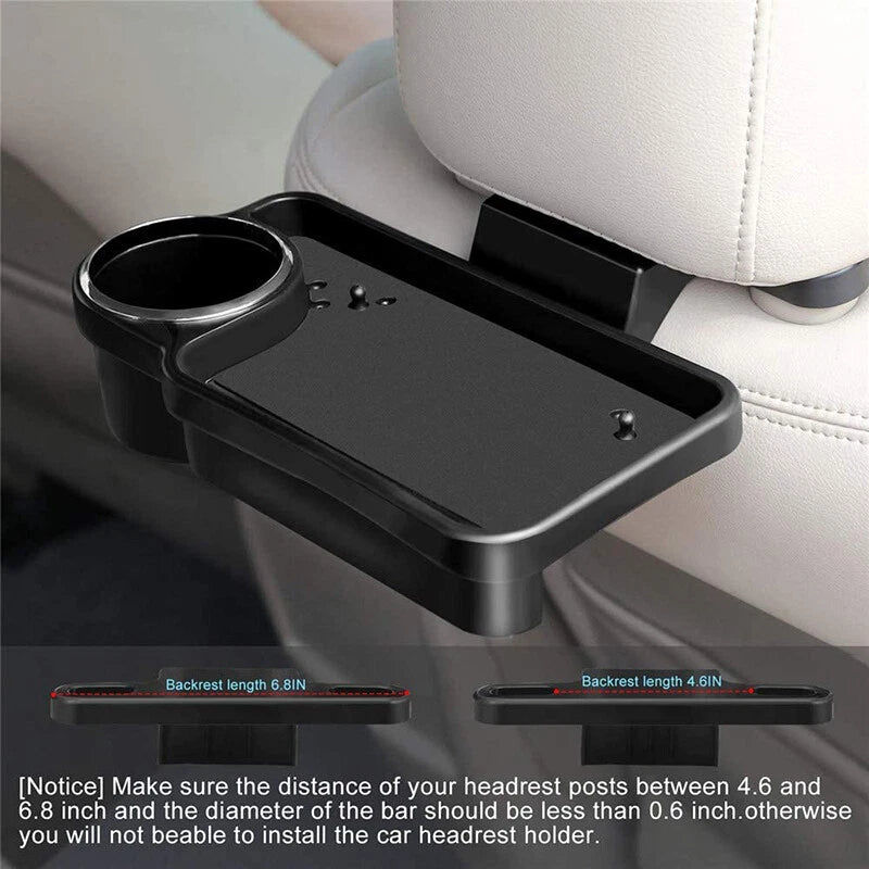 Folding Table Car Back Seat Organiser for Universal Fit (2010–2023)