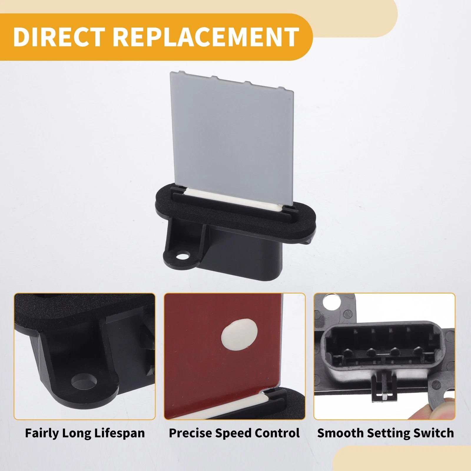 HVAC Blower Motor Resistor Replacement for Chevrolet Silverado (2007–2014)