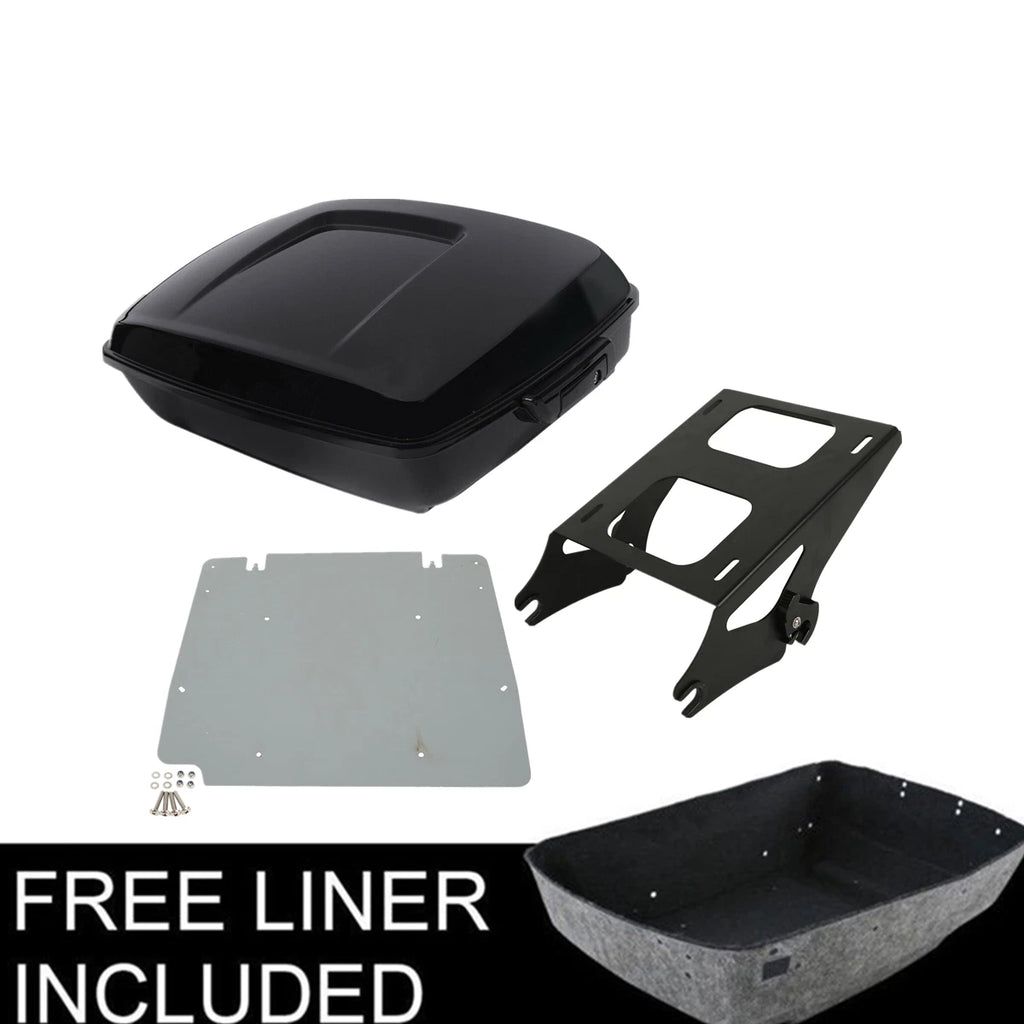 Chopped Trunk Base Plate Mount Rack for Harley Touring Electra Glide (2014–Present)