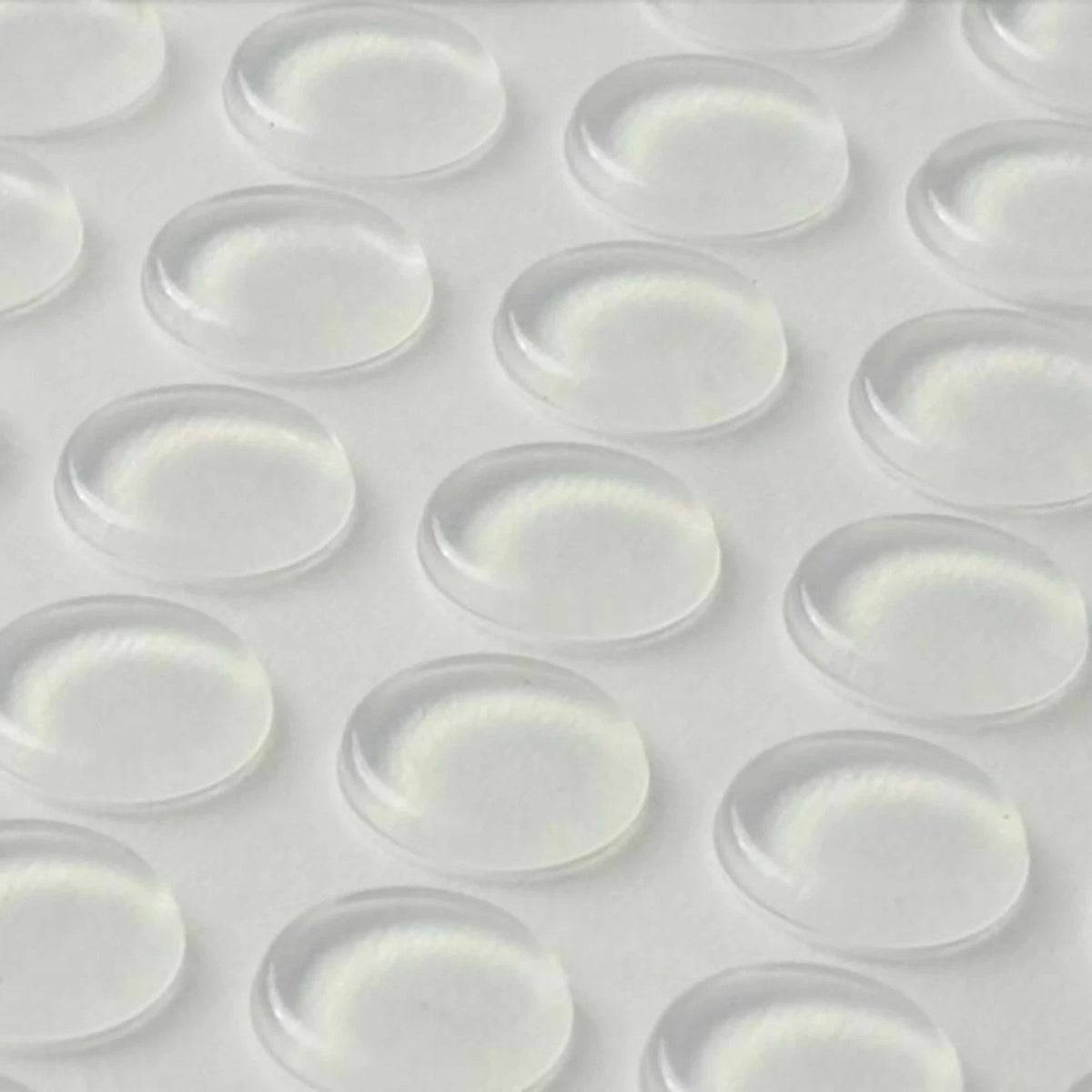 64 Pack Silicone Anti-Collision Pads with 3M Sticker for Universal Use