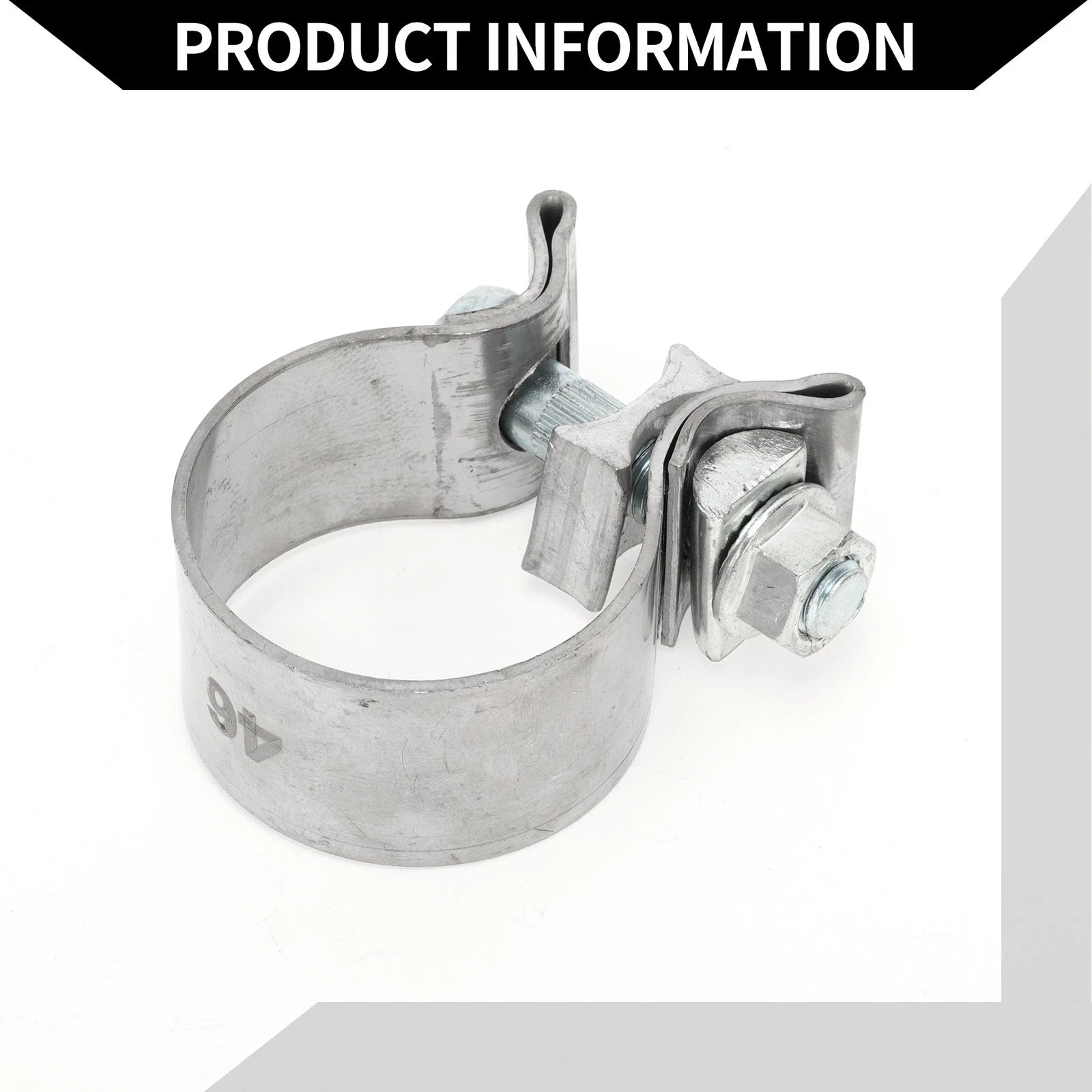 Exhaust Pipe Clamp for Car (1.81" 30mm)