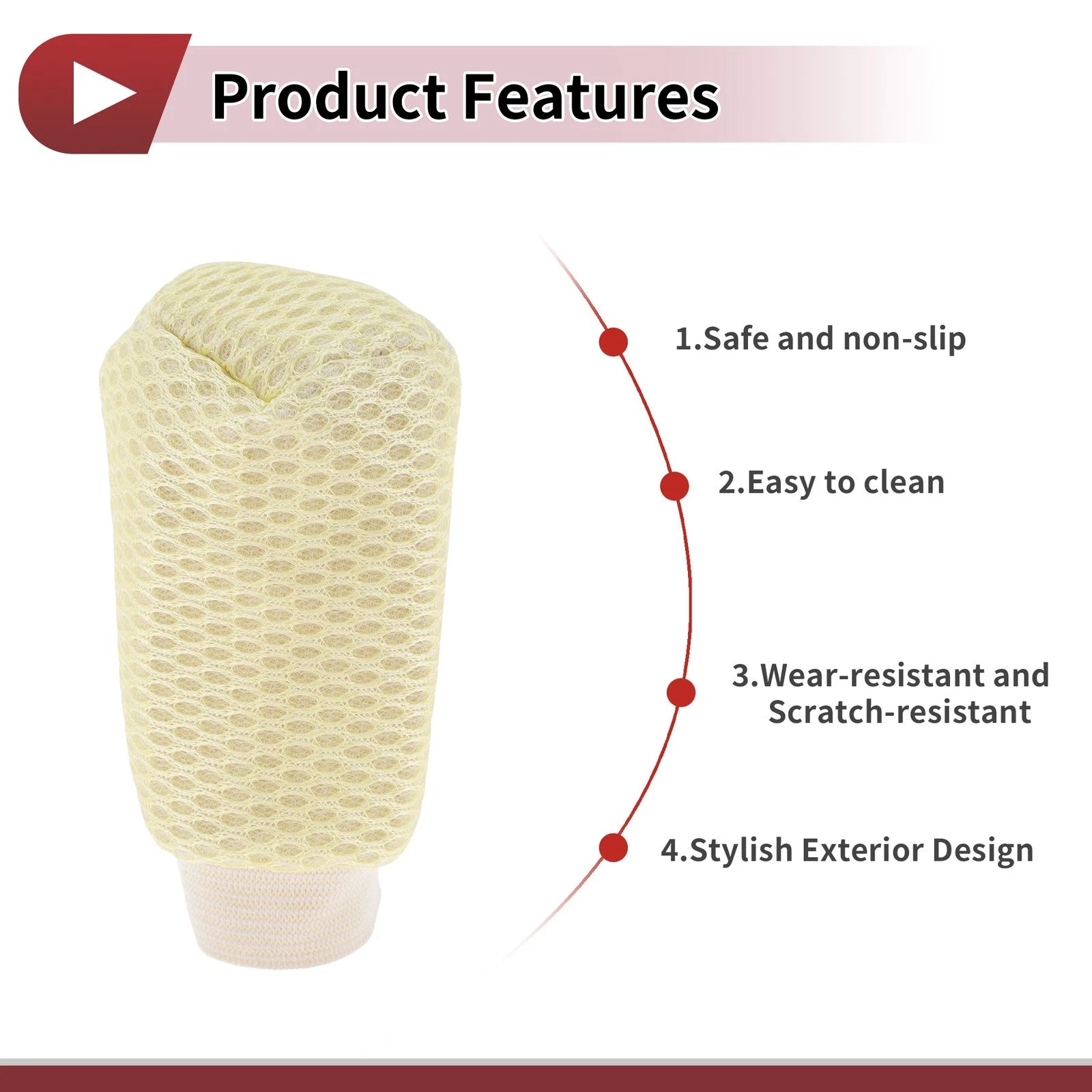 Gear Knob Protector Cover for - Beige