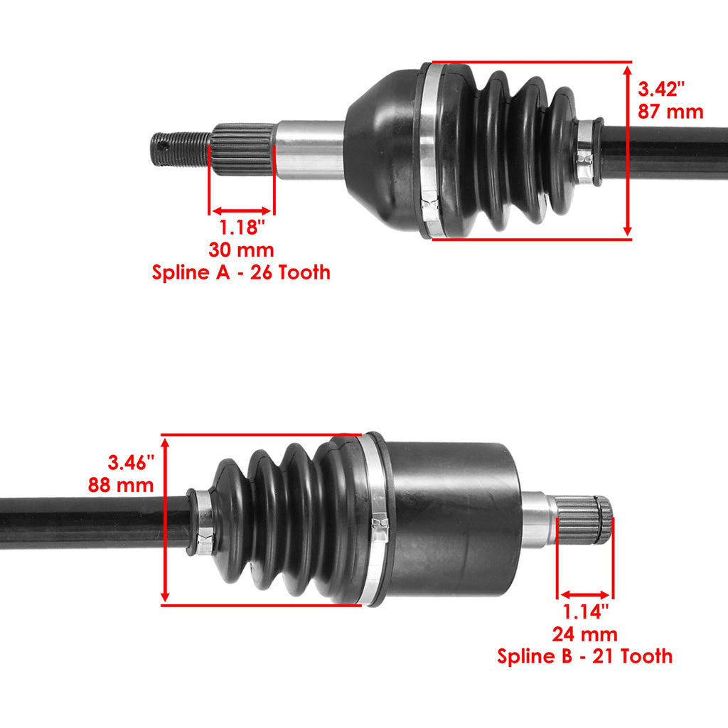 Rear Left CV Joint Axle Replacement for Can-Am Renegade 850 570 (2019-2022)