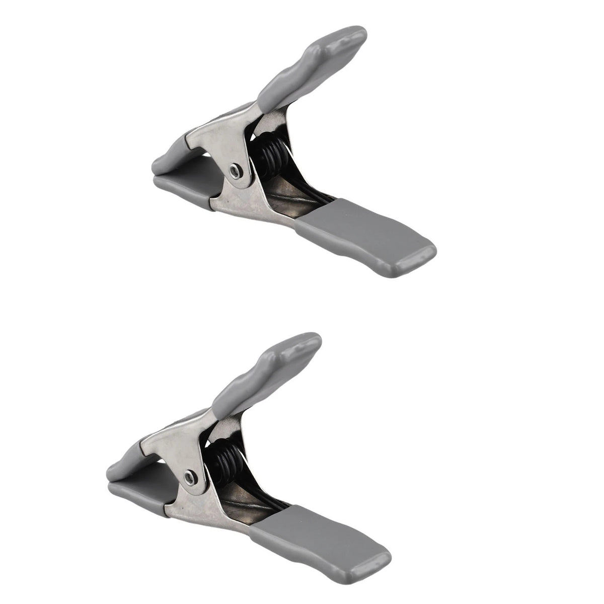 2pcs 4 Inch Spring Clamps for Woodworking Photography Backdrop (N/A)