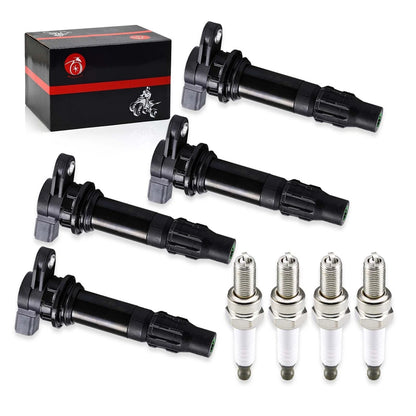 Ignition Coils Set of 4 for Yamaha WaveRunner FX FX1000 HO (2004–2008)