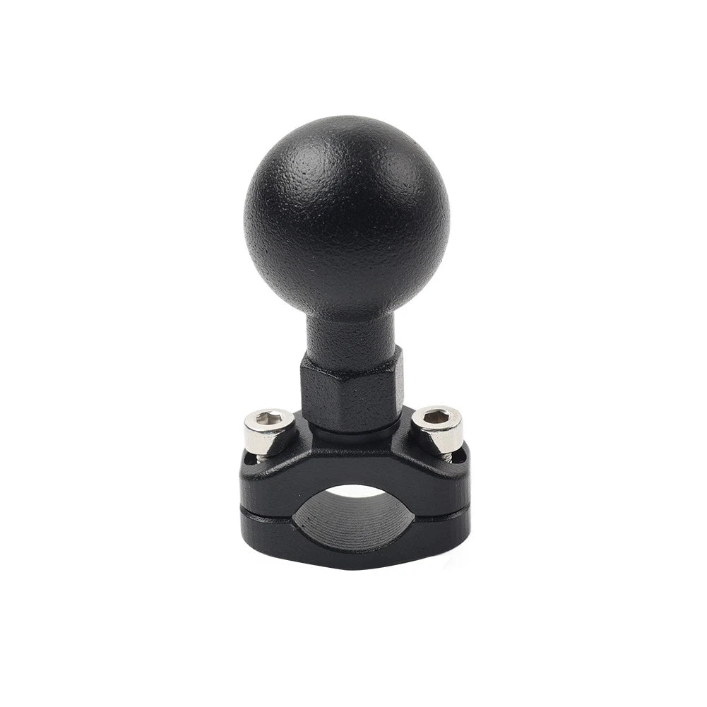 Universal Motorcycle Ball Head Base GPS Phone Holder Clamp Stand