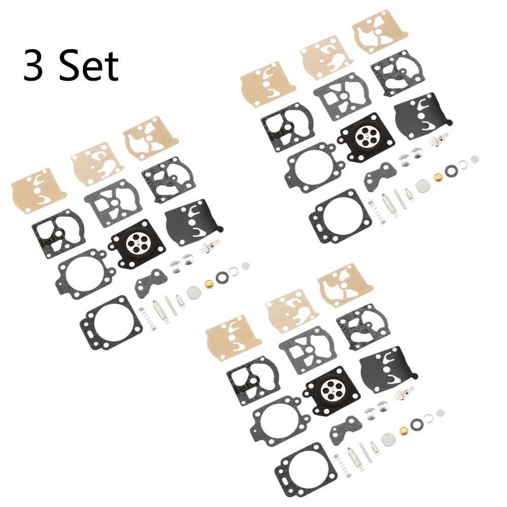 Set of 3 Carburetor Gasket Kit for Stihl 021 (Walbro K20-WAT WA & WT Series)