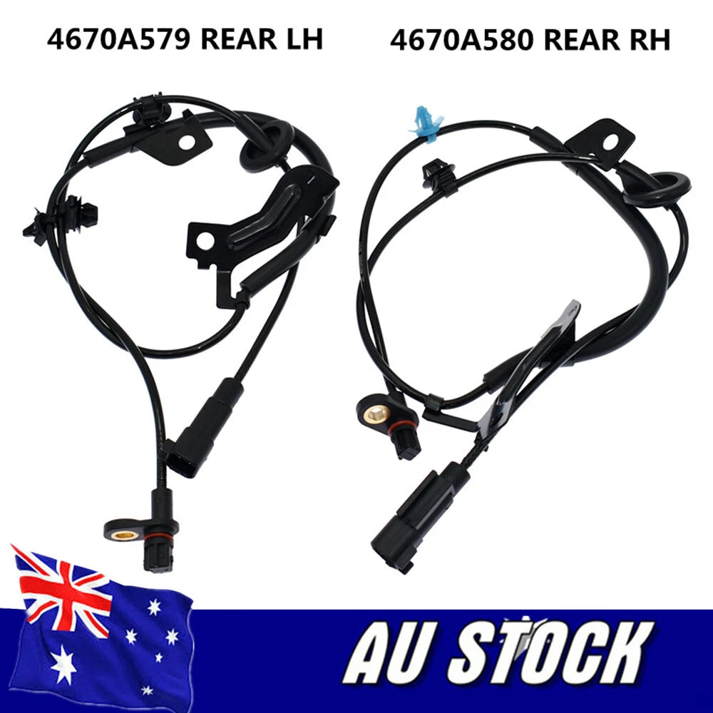 2Pcs ABS Wheel Speed Sensor for Mitsubishi Lancer, Outlander (2003–2015)