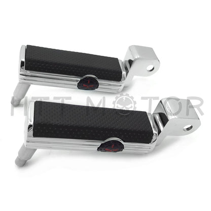 Skull Footpegs for Honda Goldwing GL1500, Valkyrie, Shadow 1100, ACE (1996–2000)