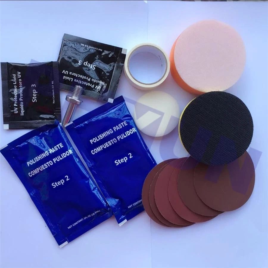 Headlight Lens Restoration Kit for