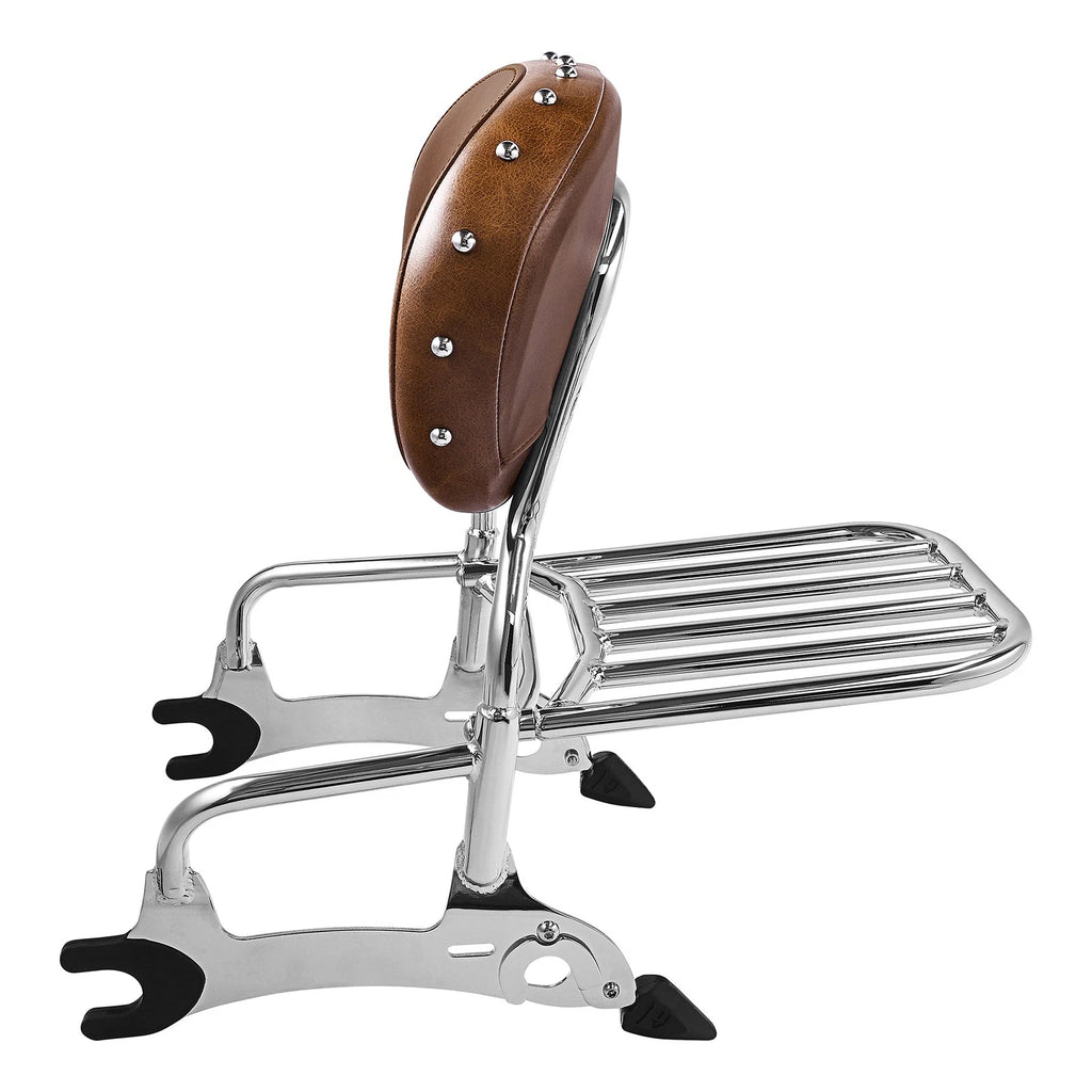 12" Backrest Sissy Bar + Luggage Rack for Indian Chief Classic (2014–2018)