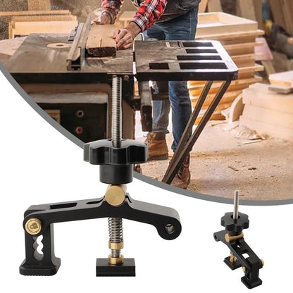 Woodworking Clamp with Adjustable Settings for