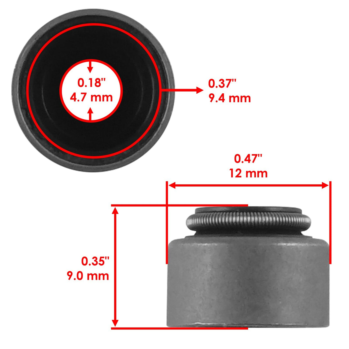Valve Stem Seal Replacement for Yamaha 4G0 5H0 (1999–2006)