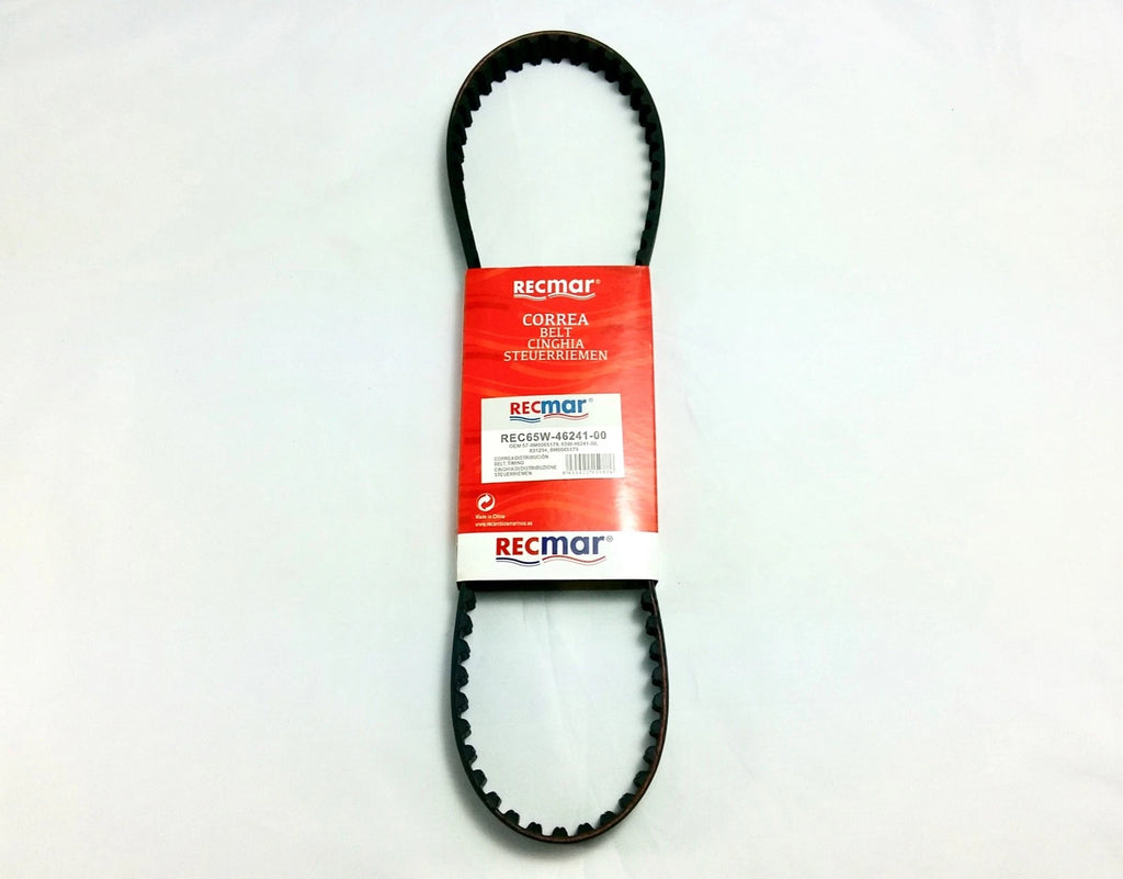Timing Belt for Yamaha F25 F30 F40 (Replaces 65W-46241-00-00)