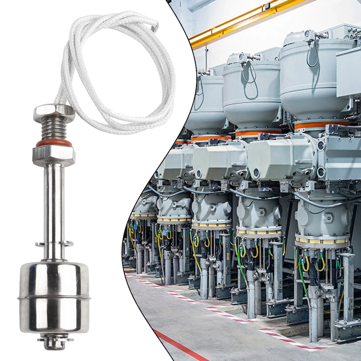 Float Switch for Water Tower 10W/50W (304 Stainless Steel)