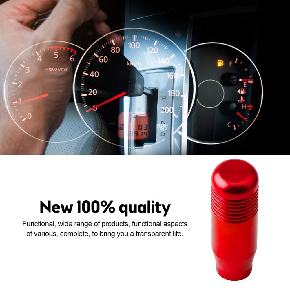 Gear Shift Knob for Car Manual Transmission - Silver Finish