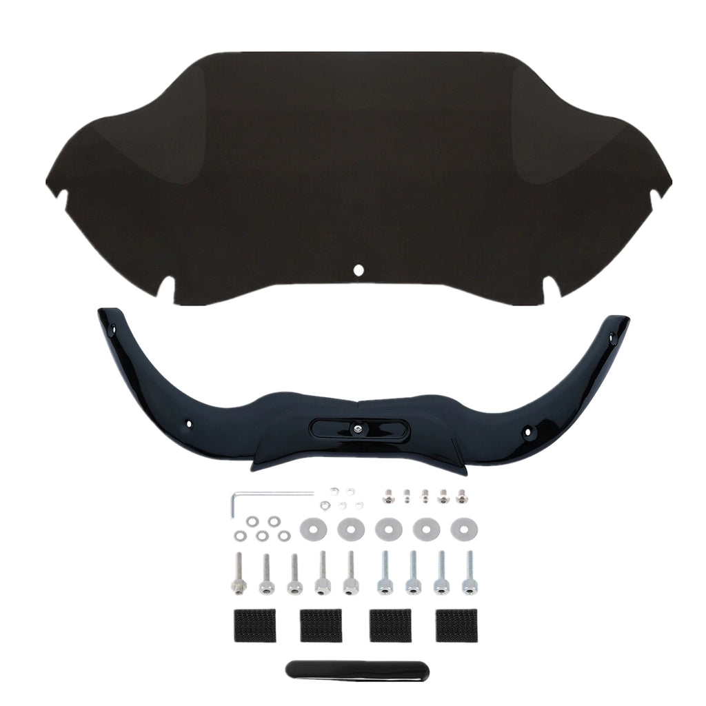 Windshield Trim for Harley Touring Road Glide (2004–2013) 9.5'' Black
