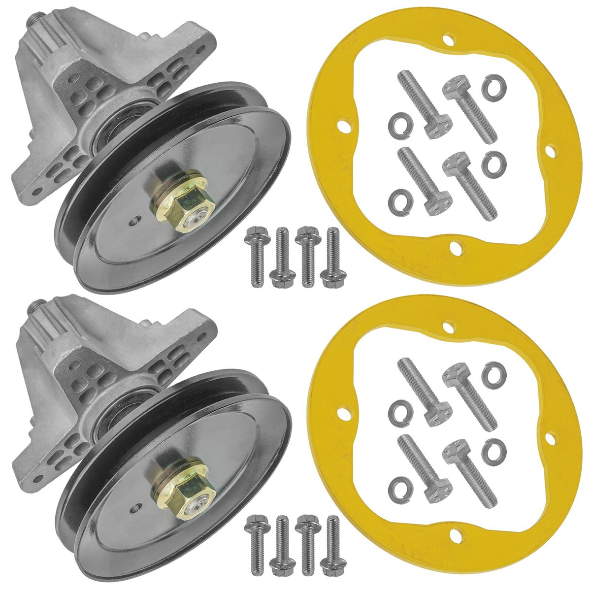 Spindle Assembly Replacement with Deck Ring for MTD Troy Bilt TB42 (2013–2015)