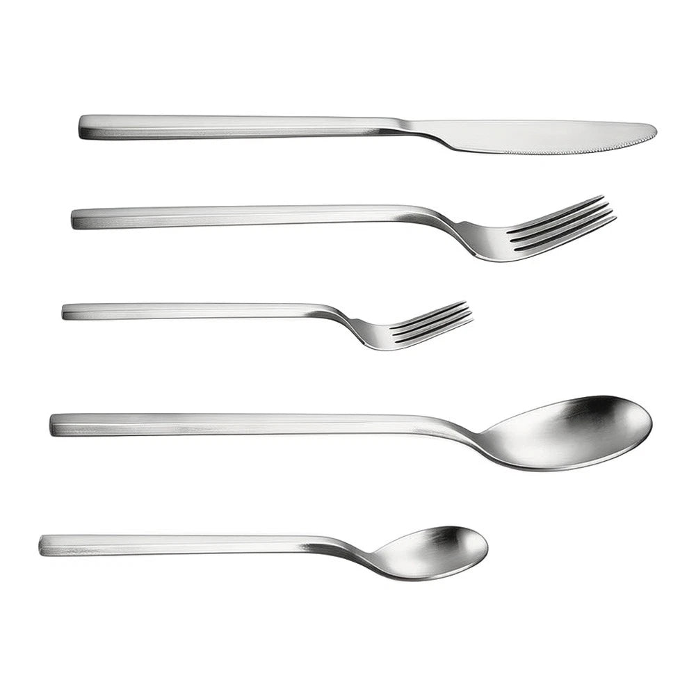 Square Handle Cutlery Set for Comfortable Eating Experience