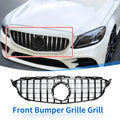 Front Upper Bumper Grille Grill Replacement for Mercedes C180 (2015–2021)