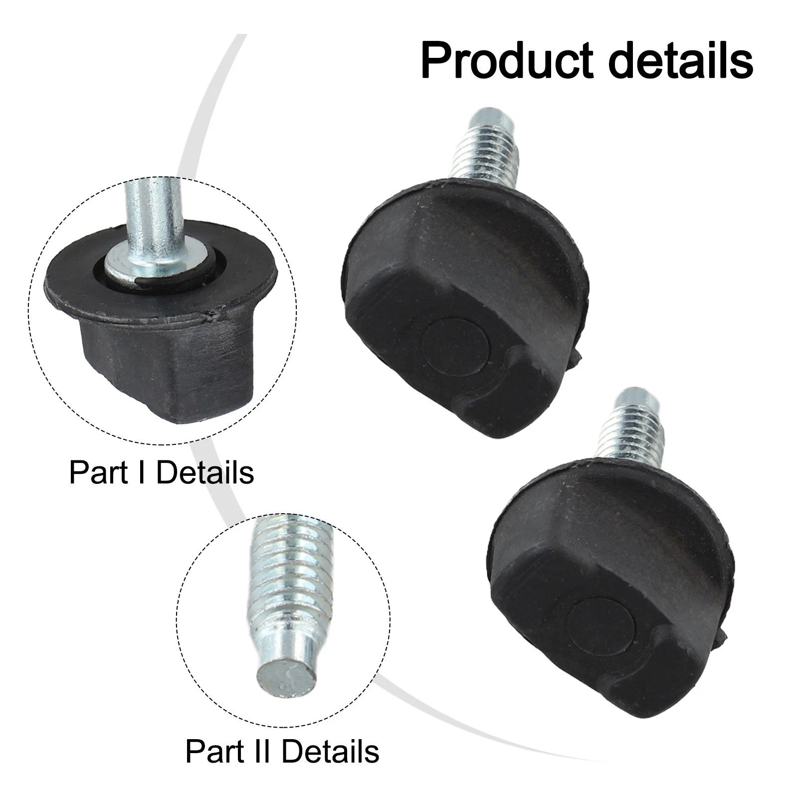 2 Pack Air Filter Knobs for Optimal Performance 407000, 40H000, 40G000, 44S977