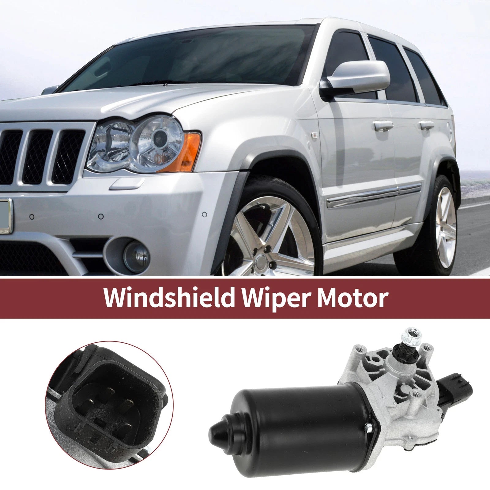 Front Windshield Wiper Motor for Jeep Commander (2006–2007) No. 5183007AA