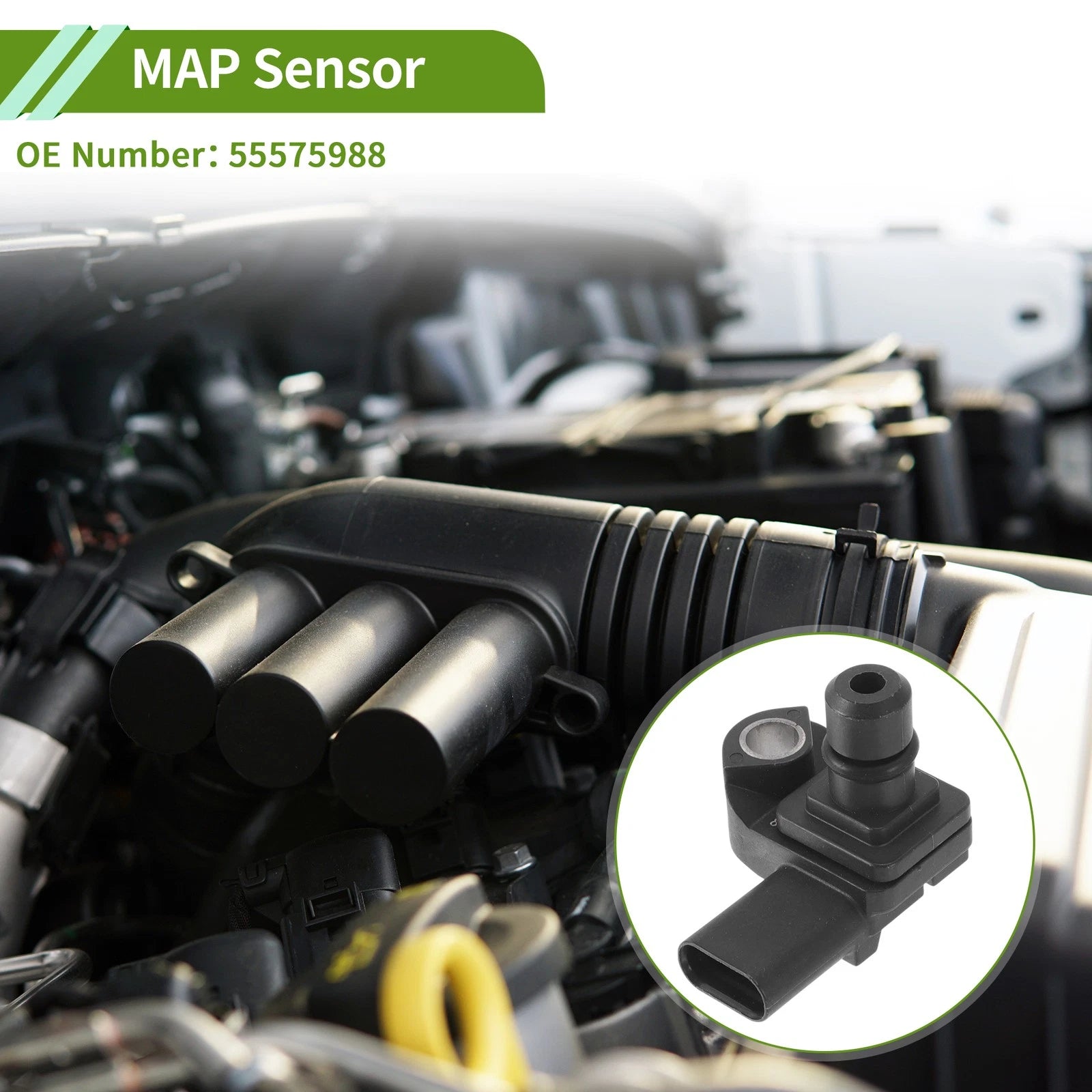 MAP Sensor for Cadillac ATS (2016–2019) No.55575988