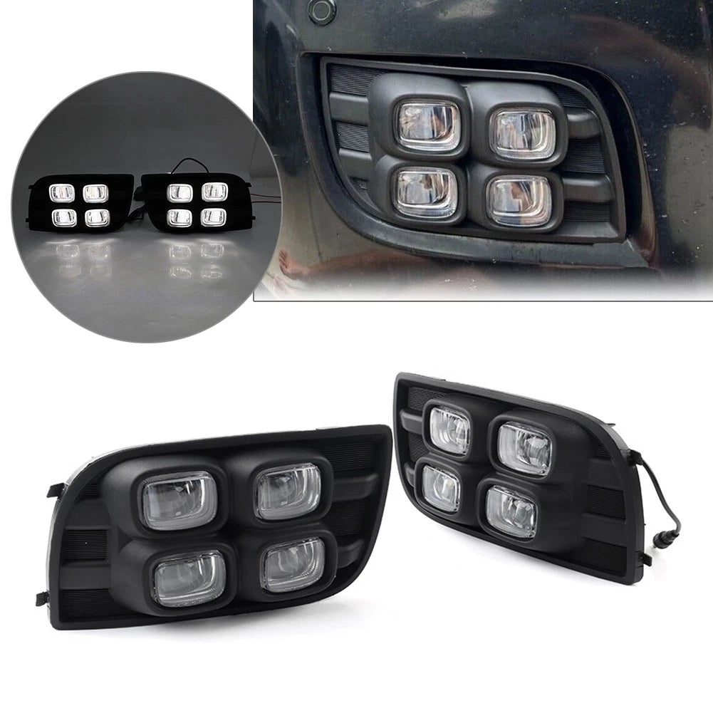 LED Daytime Running Light Fog Lamp for Toyota Sequoia (2001–2023)