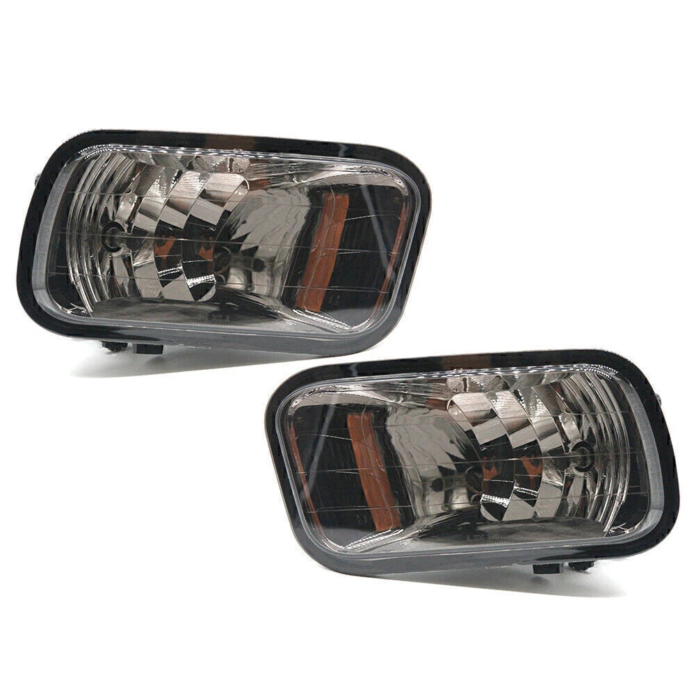 Pair Front Fog Light Lamps Smoke Lens for Dodge Ram 1500 2500 3500 (2009–2012)