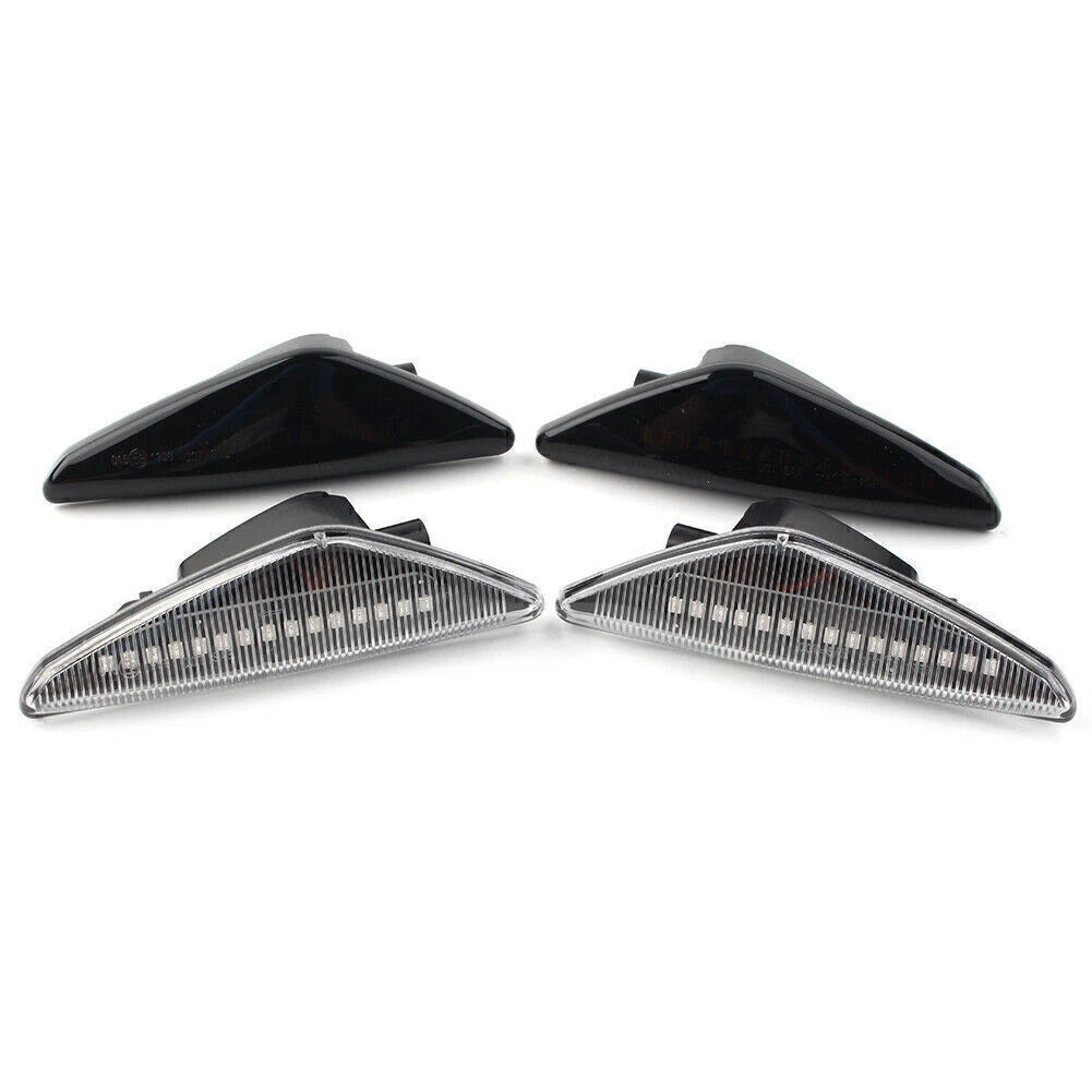 2X Dynamic LED Side Marker Turn Signal Light for BMW F25 E70 E71 E72 X5 X6