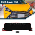 Dashboard Dash Cover Mat Replacement for Toyota Aqua NHP 11-21 with Sticker