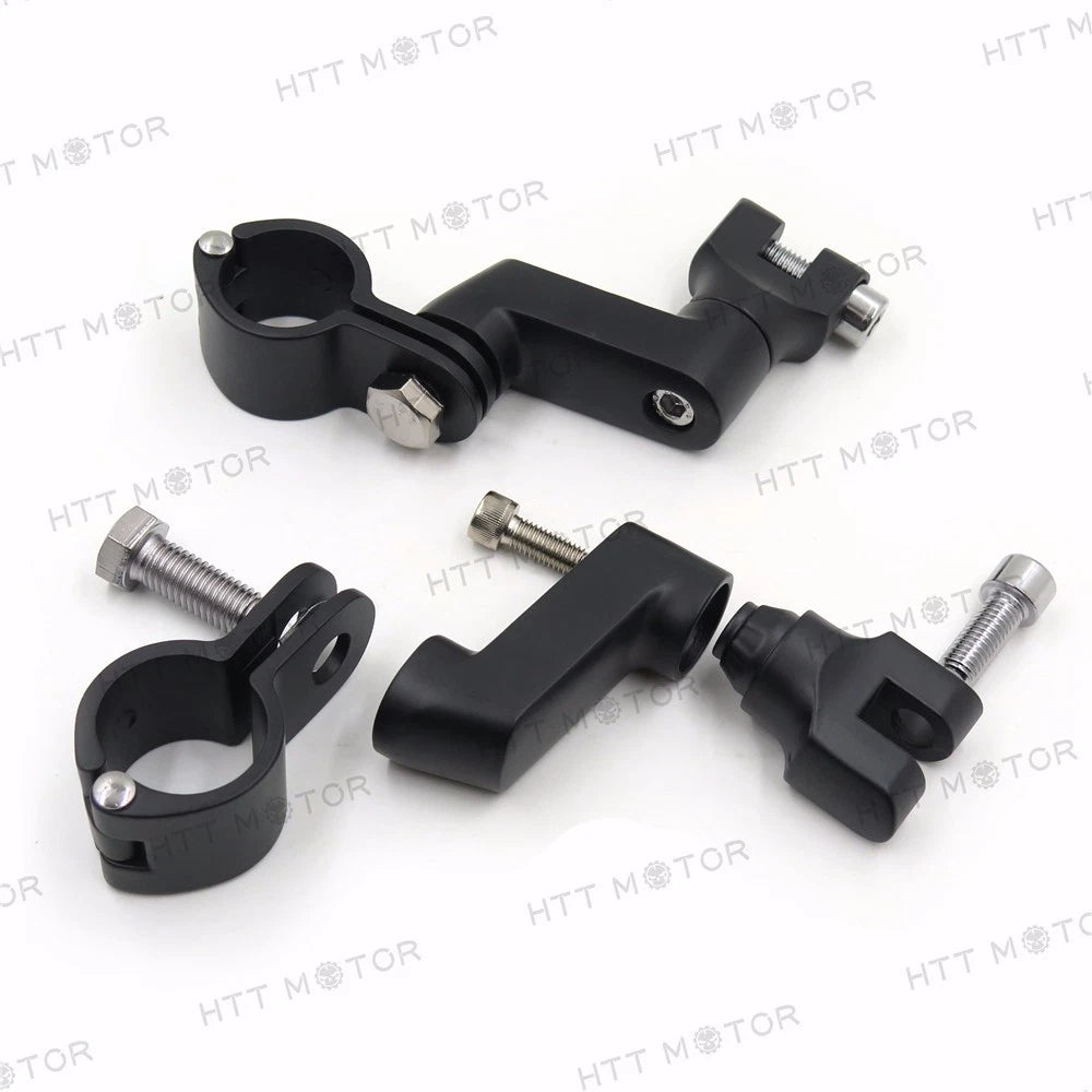 Longhorn Offset Peg Mounts 1.25" for Harley
