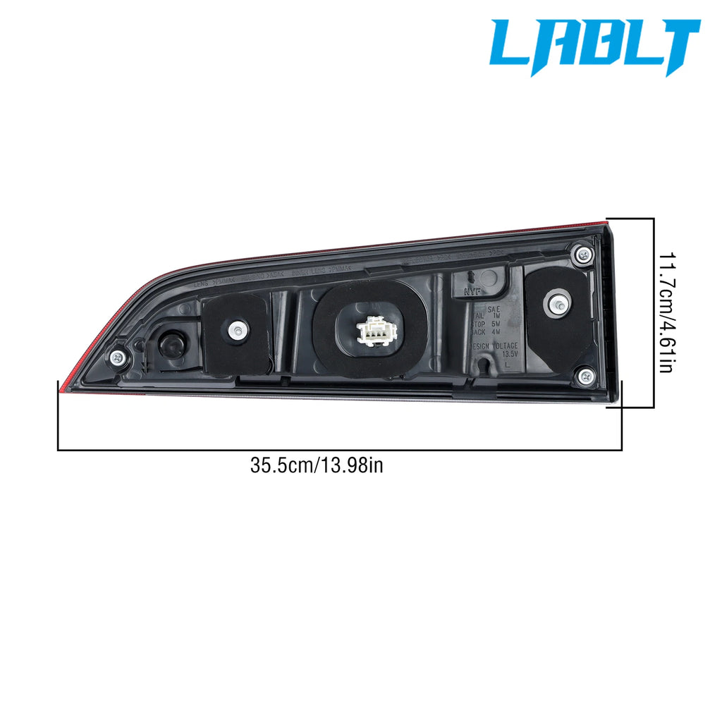 LED Inner Driver Left Side Tail Light for Honda Pilot (2019–2022)