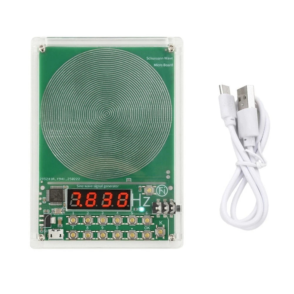 Adjustable Schumann Wave Generator for Relaxation (No Part Numbers)