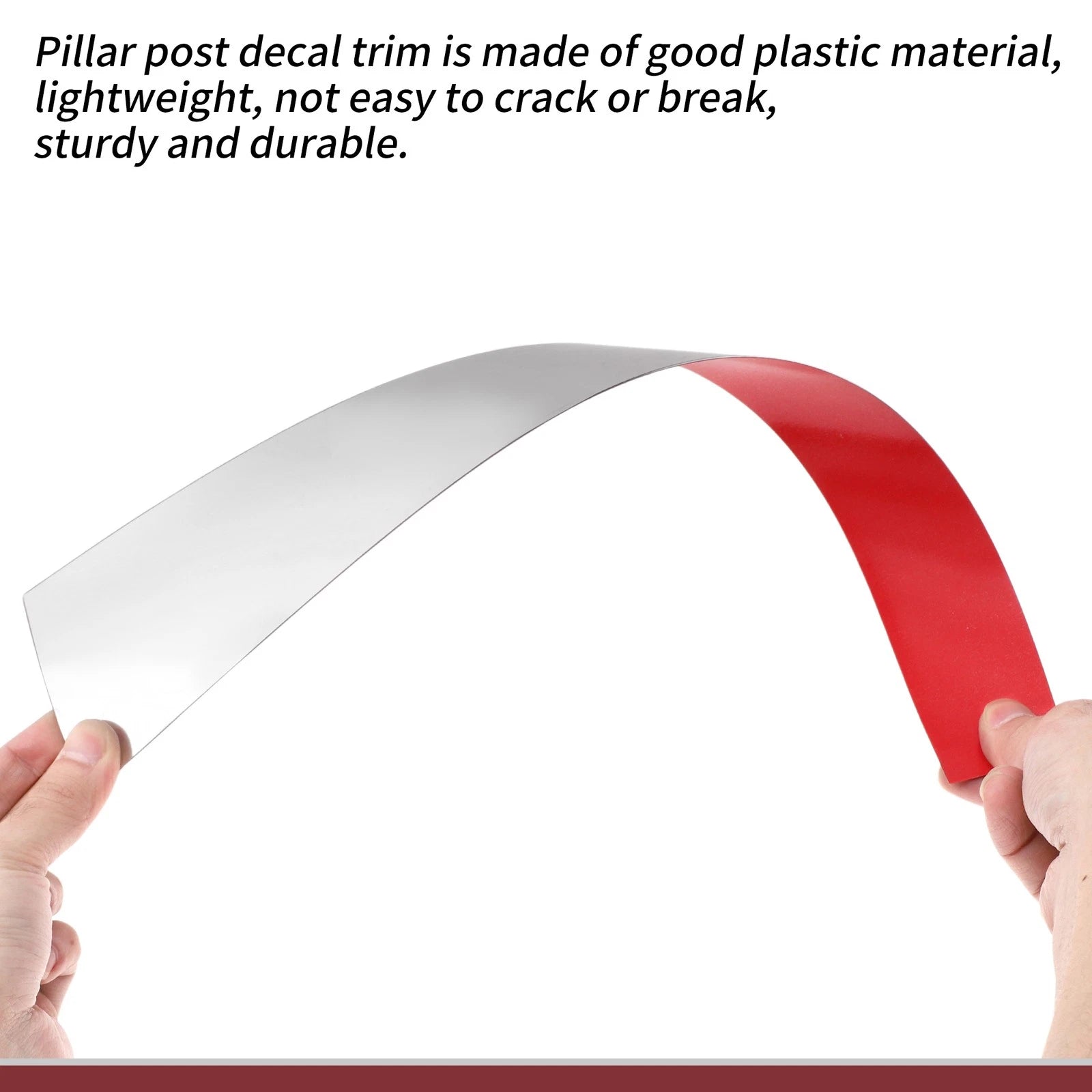 Door Pillar Window Trim for Ford Explorer (2002–2010) Silver Tone