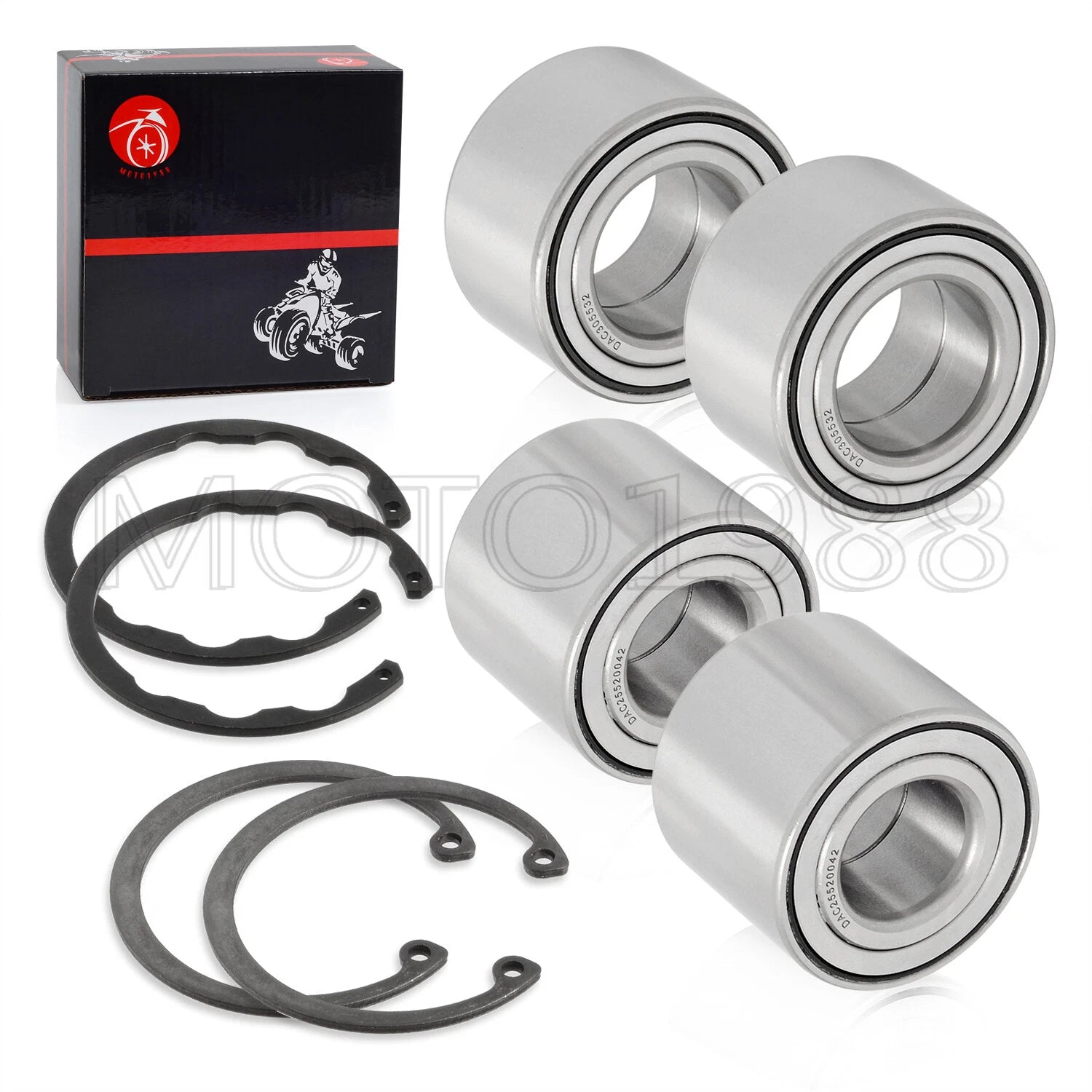 Wheel Bearing Set with Circlip for Kawasaki Teryx 750 KRF750 4x4 (2008–2013)
