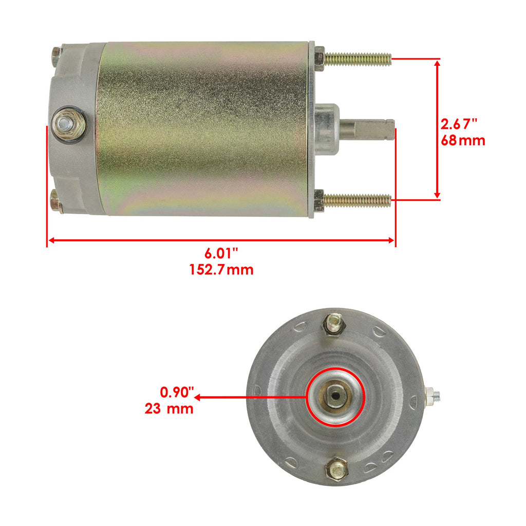 12V Starter Replacement for Arctic Cat Bearcat Widetrack 550 (2017–2017)