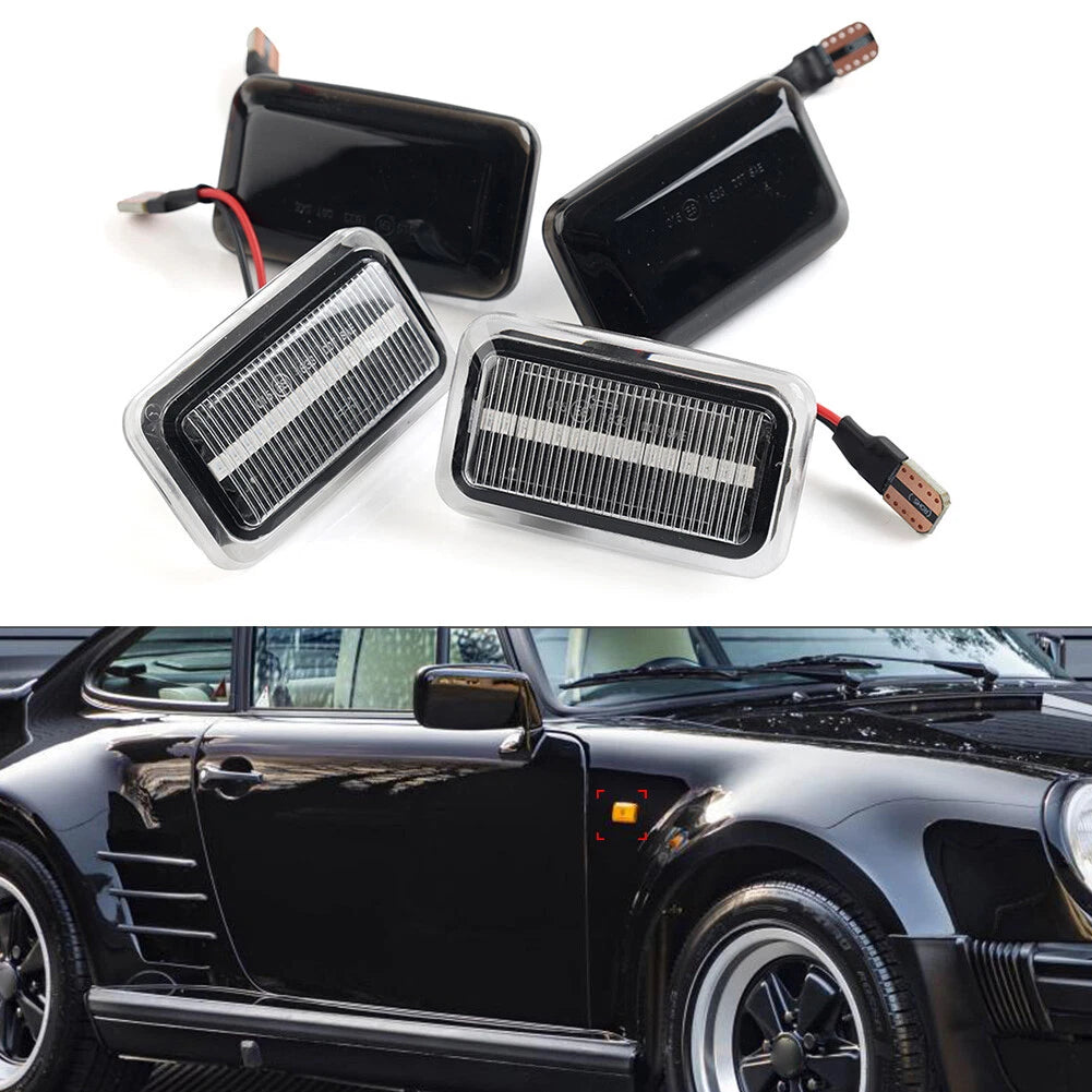 Sequential LED Side Marker Lights for Porsche Audi VW