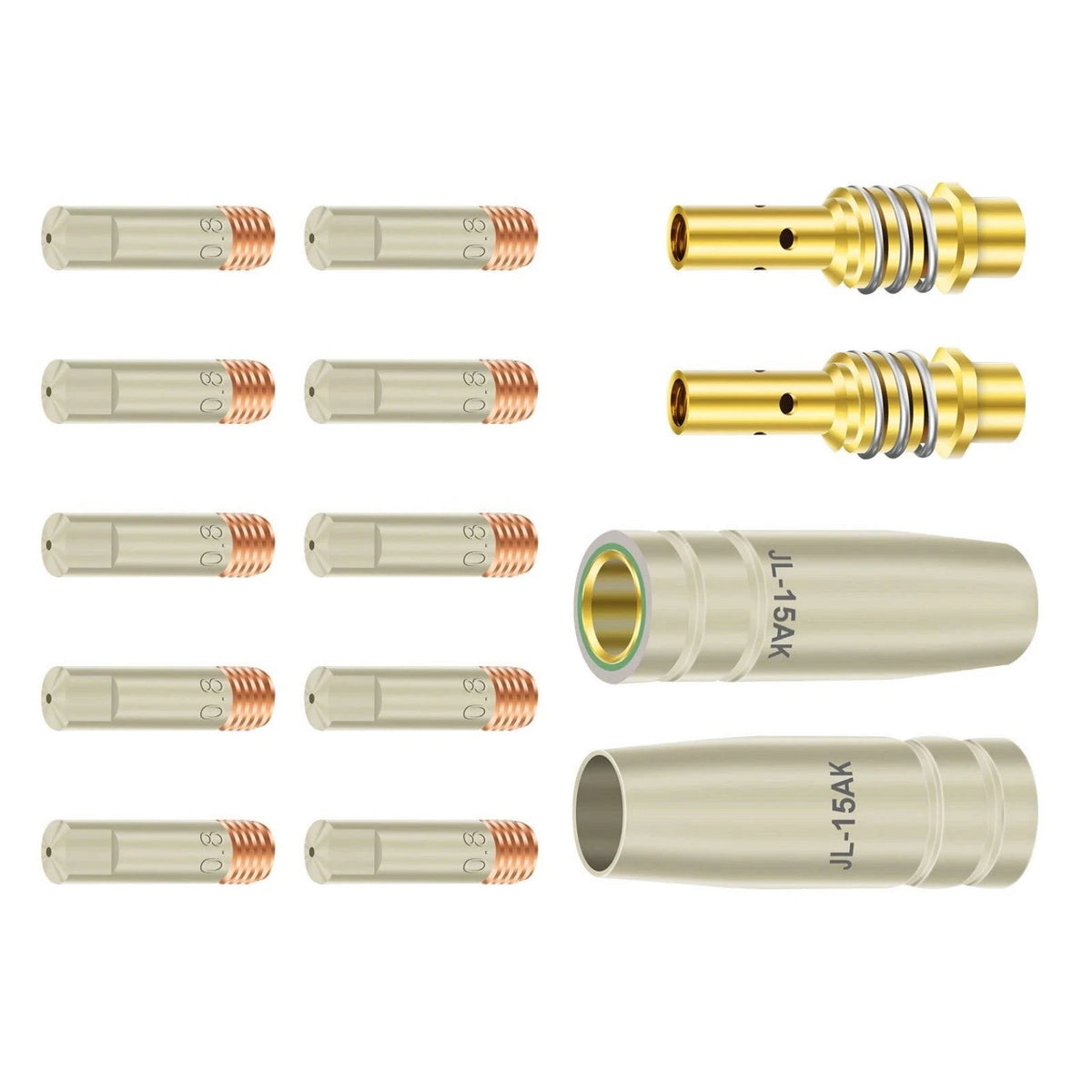 Contact Tip Nozzle Diffuser for 15AK Welding Machines (Fit)