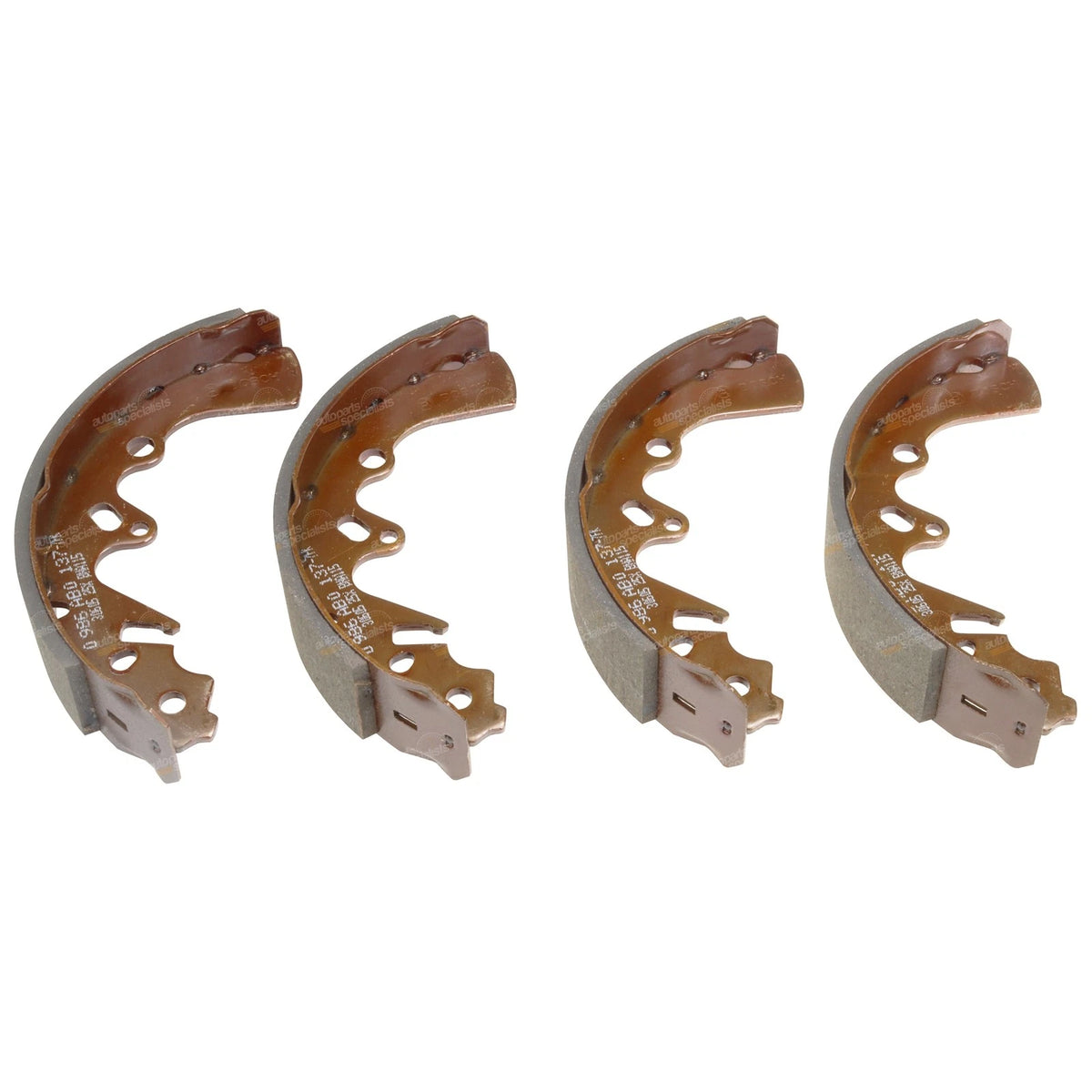 Rear Brake Shoes Lining for Mazda 626 CB 4cyl 2.0L (1980–1982)