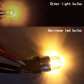 4X 1156 Yellow Amber LED Backup Reverse Light for