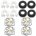 4X Carburetor Diaphragm Repair Kit for Suzuki GS500 (1990–2000)