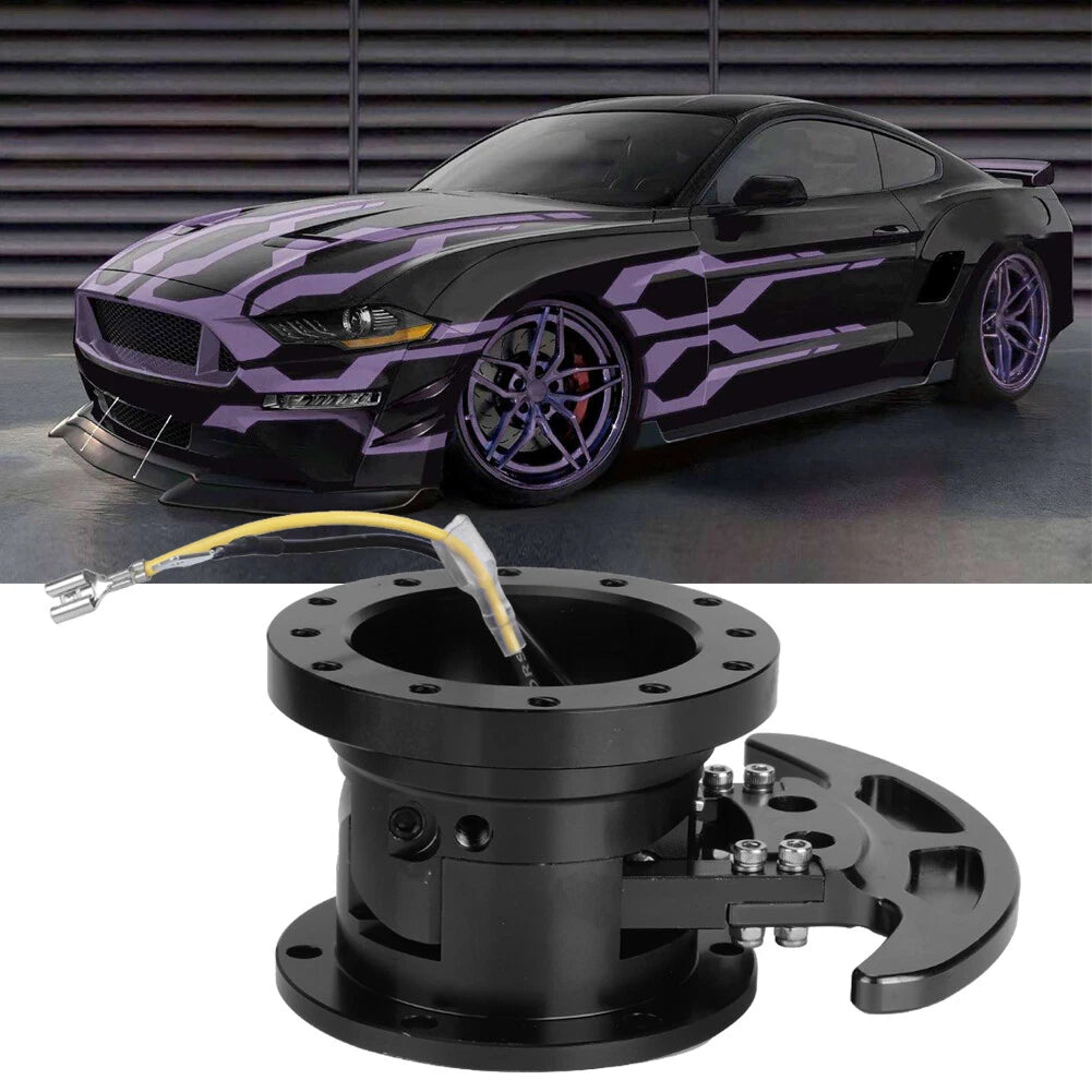 Quick Release Steering Wheel Hub Kit for Universal Racing Vehicles