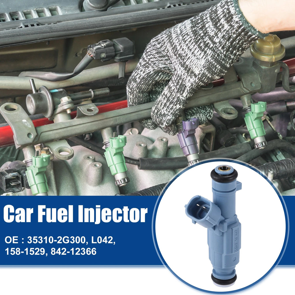 Fuel Injector Nozzle Replacement (4pcs) for Hyundai Sonata 2.4L (2010–2015)