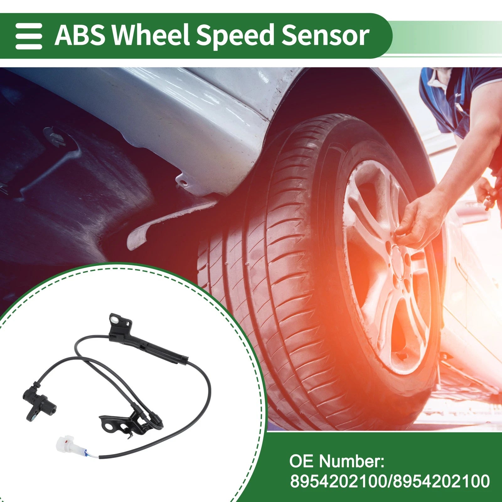 ABS Wheel Speed Sensor Replacement for Toyota Corolla E12 (2004–2016)