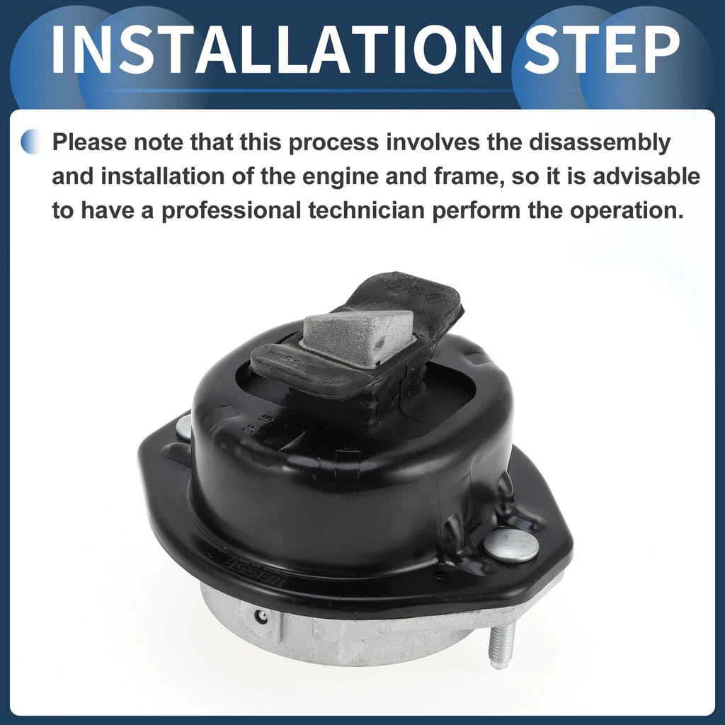 Engine Motor Mount Replacement for BMW 7 Series E66 (2000–2008) 3.6L AT