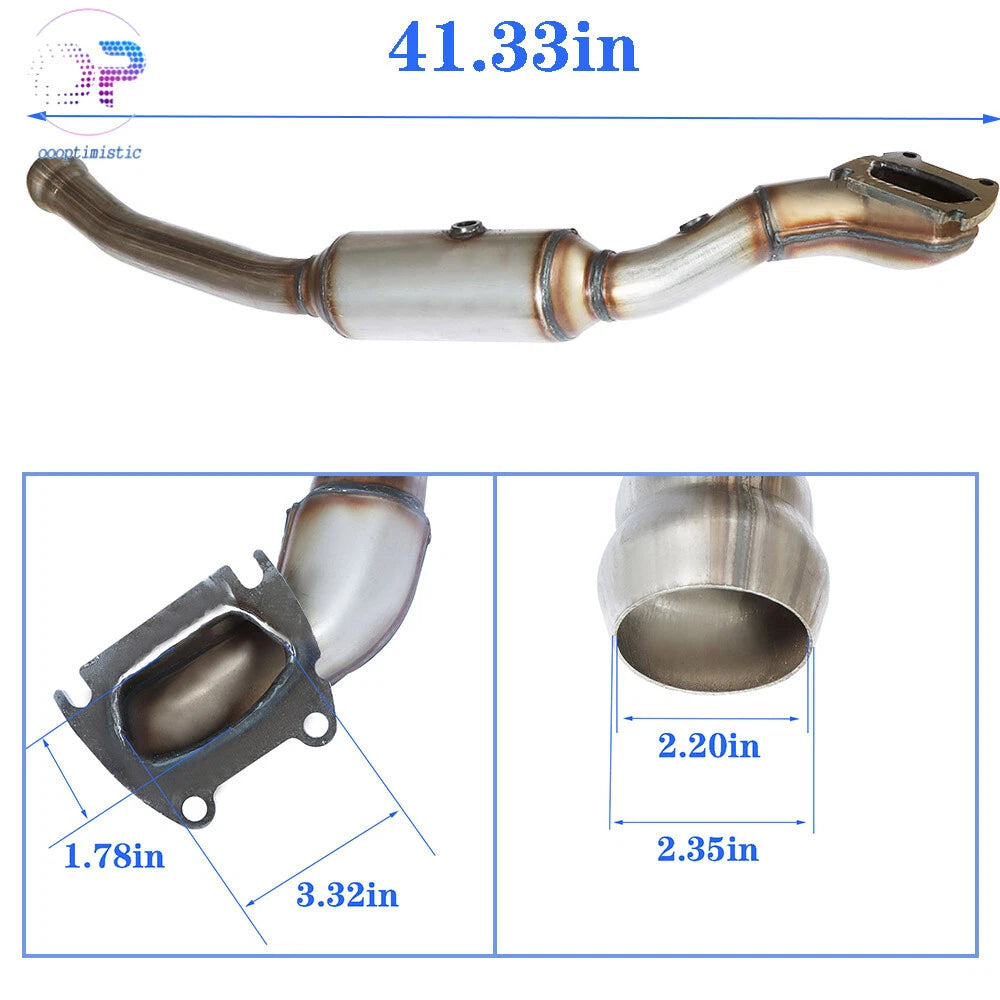 Left Side Catalytic Converter for Jeep Grand Cherokee (2011–2012) 10H49723
